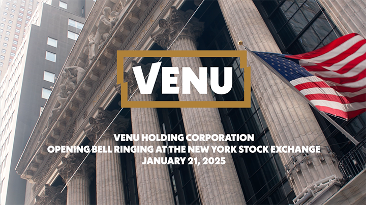 VENU | NYSE Opening Bell Ringing