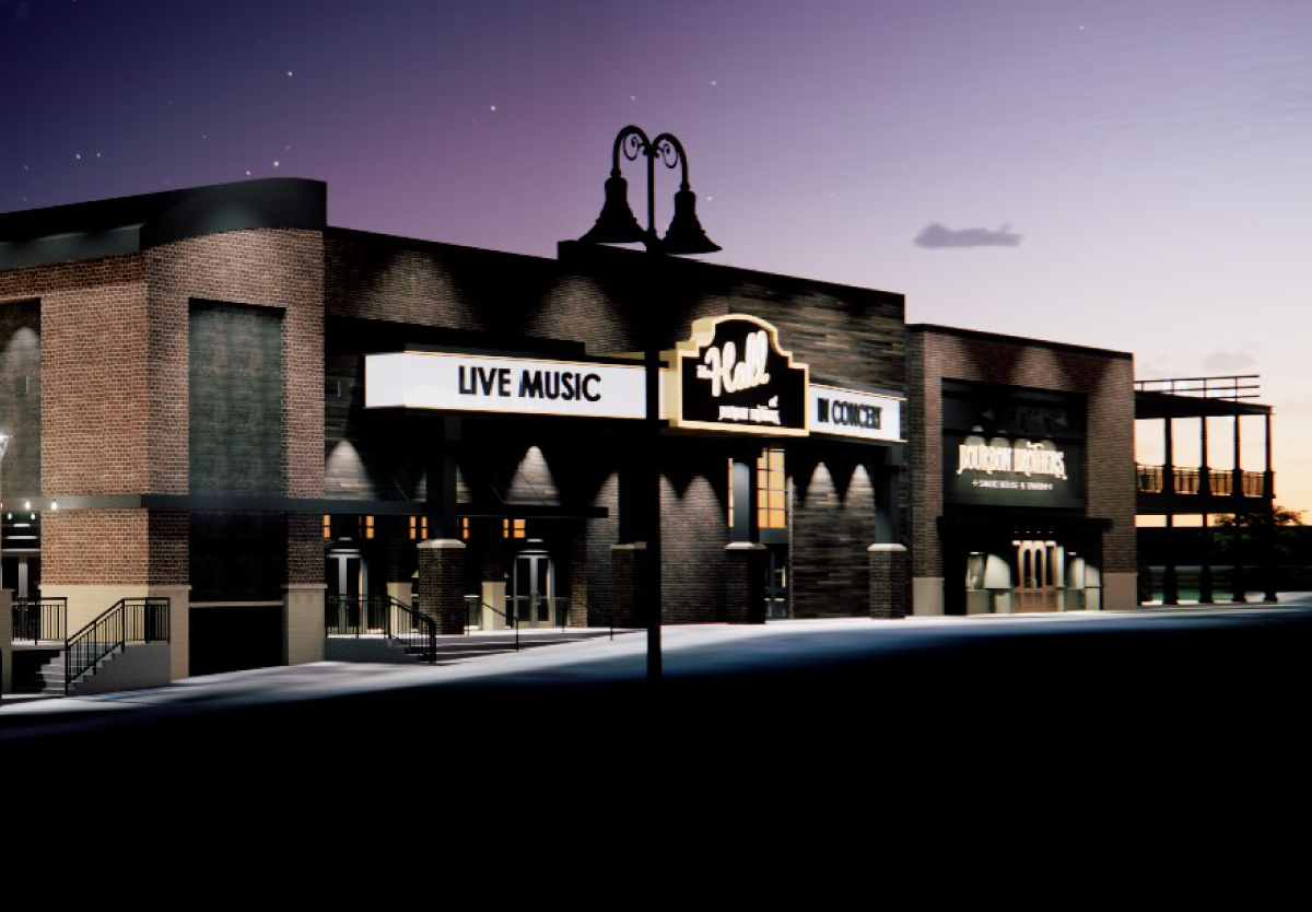 Rendering of The Hall Centennial