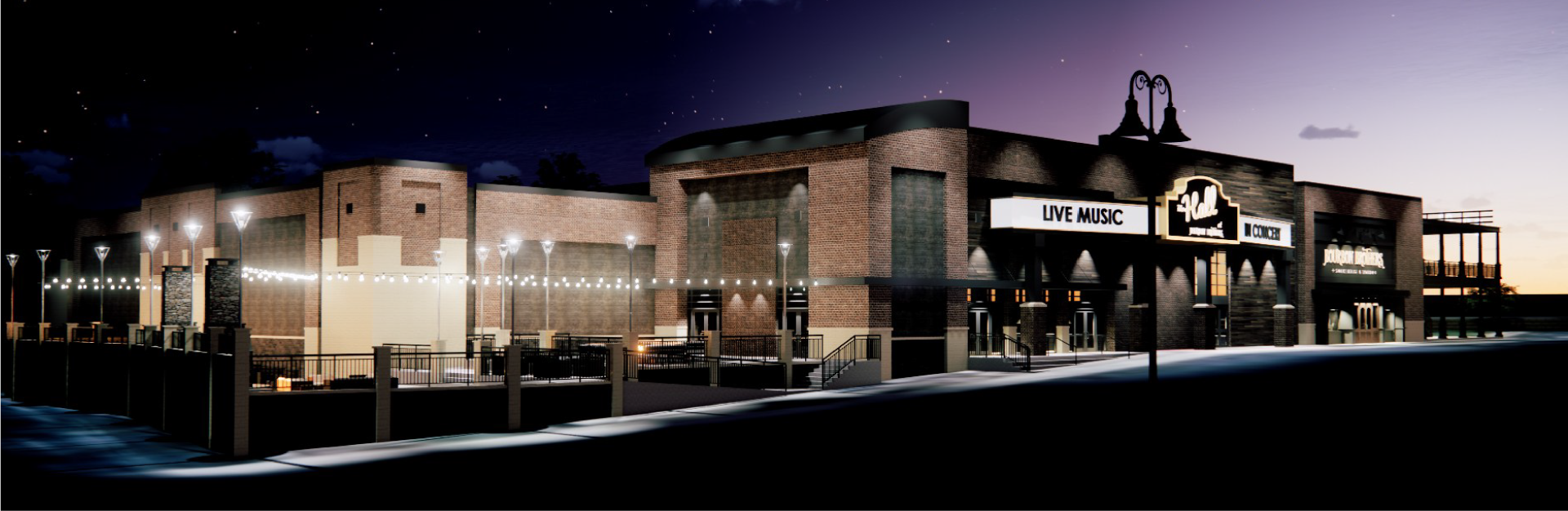 Rendering of the Hall Centennial